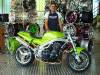 The ultimate green Monster - Triumph Speed Triple by Felgenprofi
